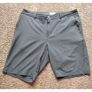 Linksoul Boardwalker AC Performance Golf Shorts Mens Size 36 Black Breathable